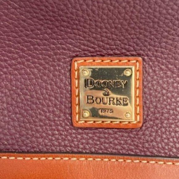 Dooney & Bourke Zip Zip NWT pebbled grain leather satchel handbag - Picture 3 of 14